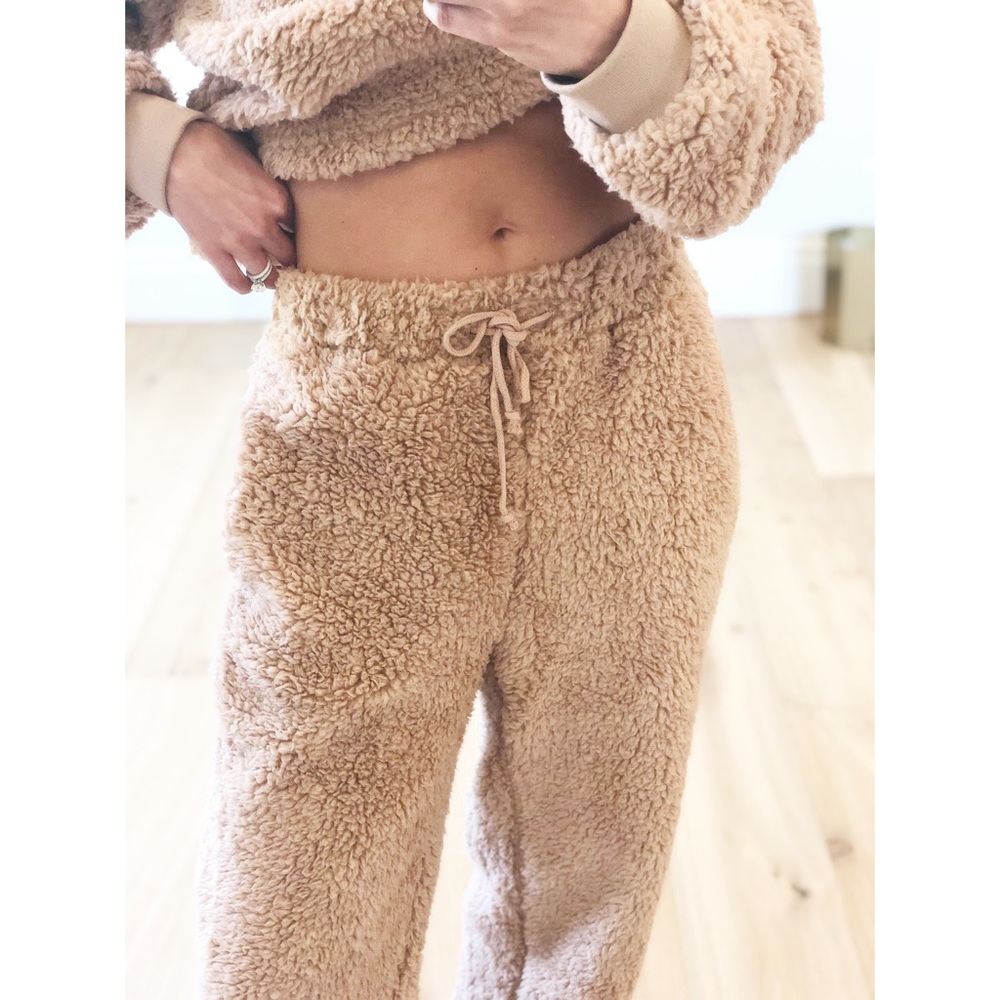 BIG BEAR Teddy Sherpa Top & Pants Set XL - Picture 6 of 8